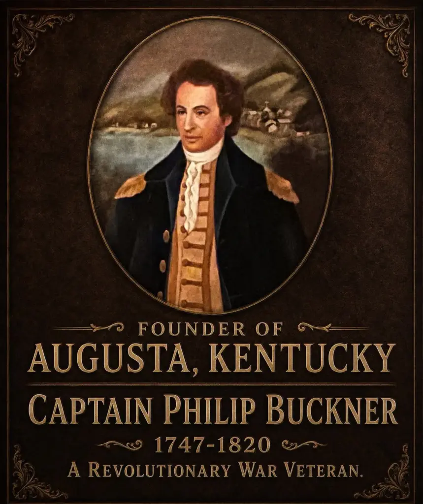 Portrait of Captain Philip Buckner, Revolutionary War veteran
